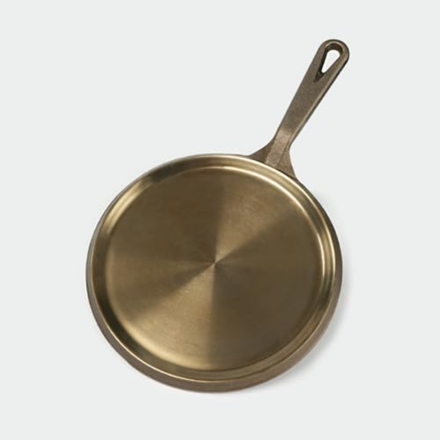 Comal Griddle Round - Cast Iron Round Griddle Dia. 9.5