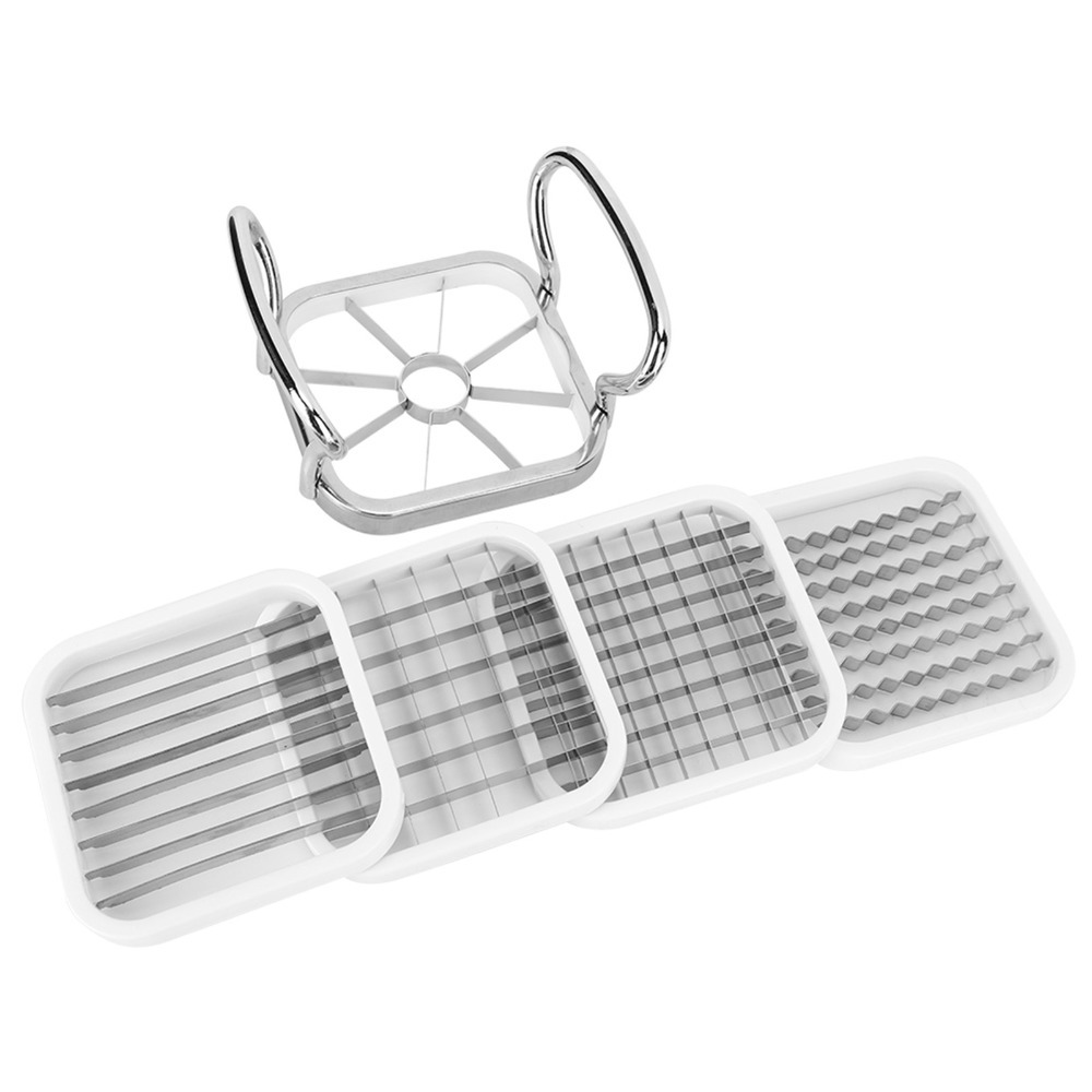 Home Cooking In French - Stainless Steel French Fry Cutter Manual
