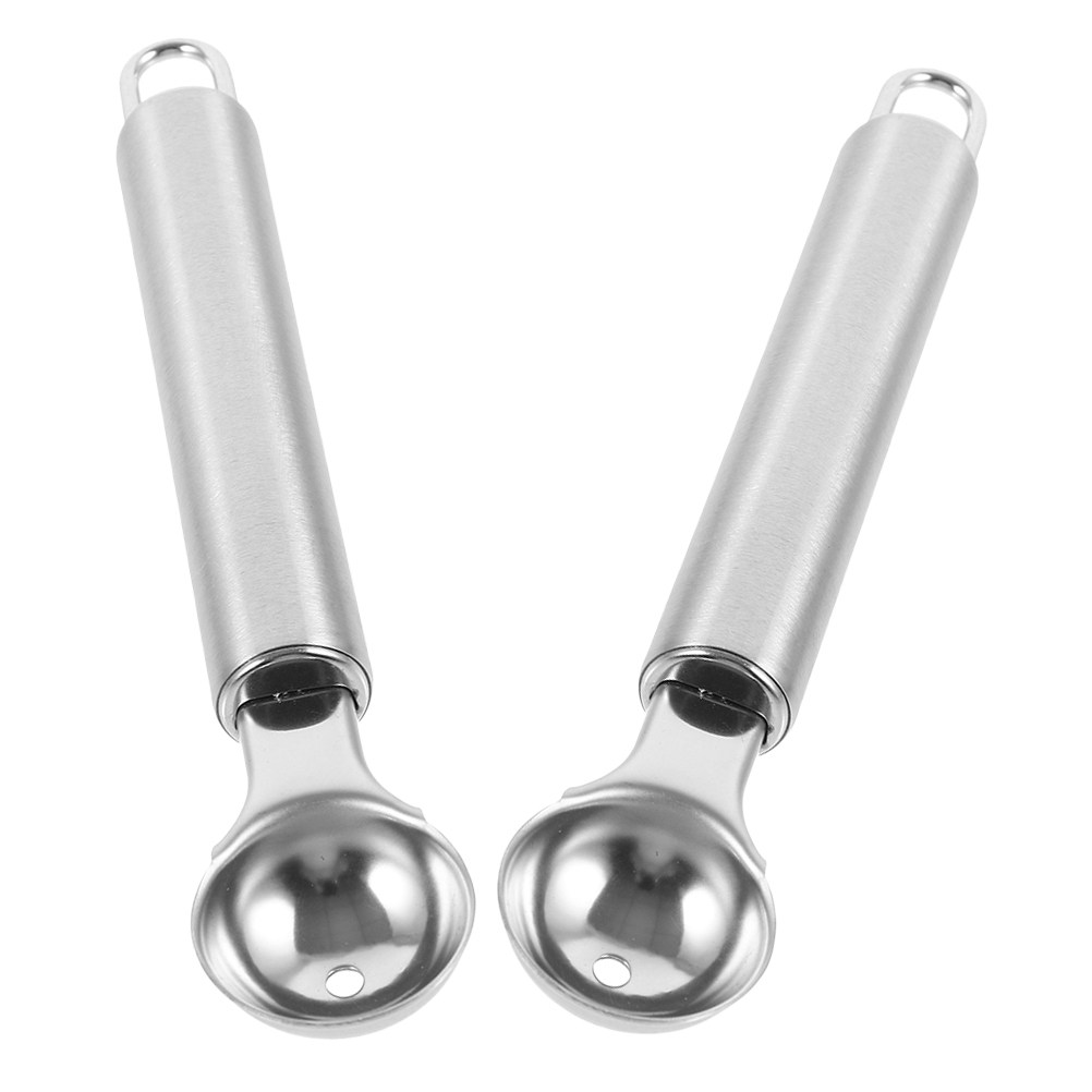 Home Cooking Kitchen - 2Pcs Fruit Balls Scooper Ice Cream