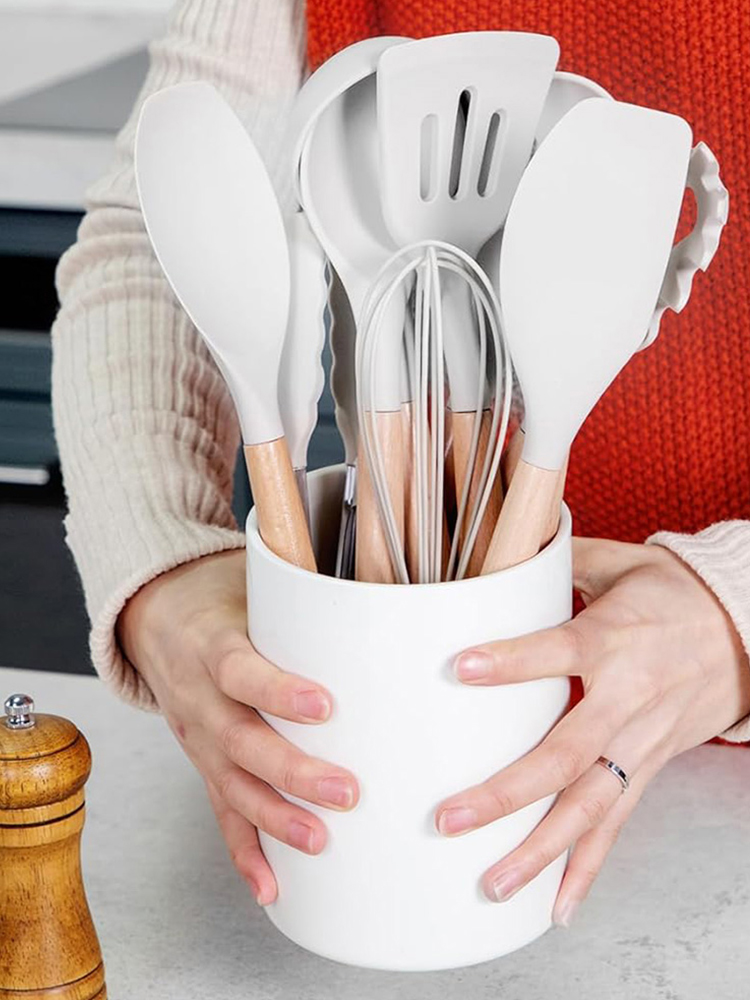 12Pcs Kitchen Utensil Set Heat - Home Cooking Cookbook incelemesi ve fiyatı