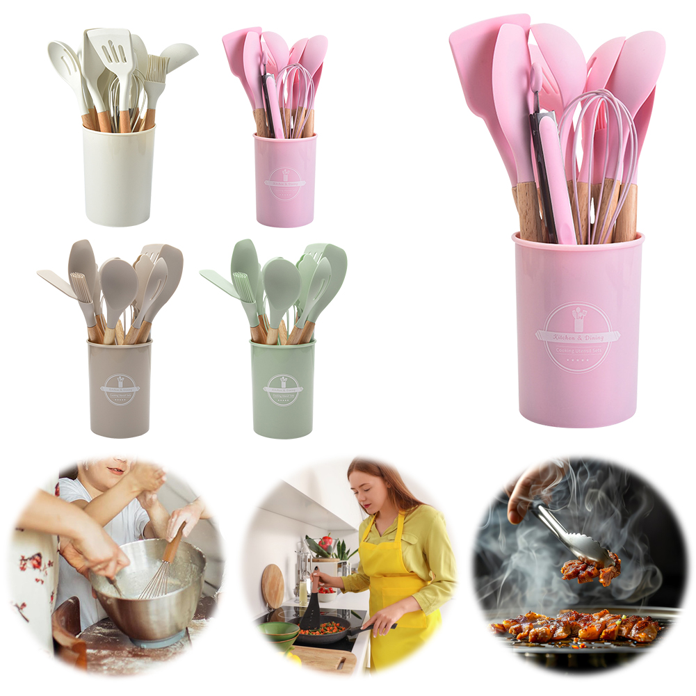 12Pcs Kitchen Utensil Set Heat - Home Cooking Cookbook incelemesi ve fiyatı