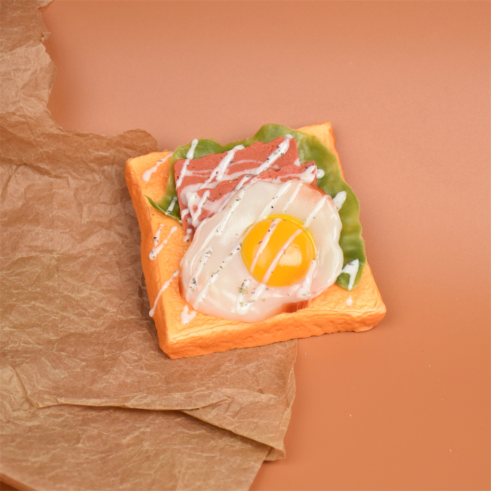 PU Simulated Cooking Toast Sli - Home Cooking Egg Sandwich incelemesi ve fiyatı