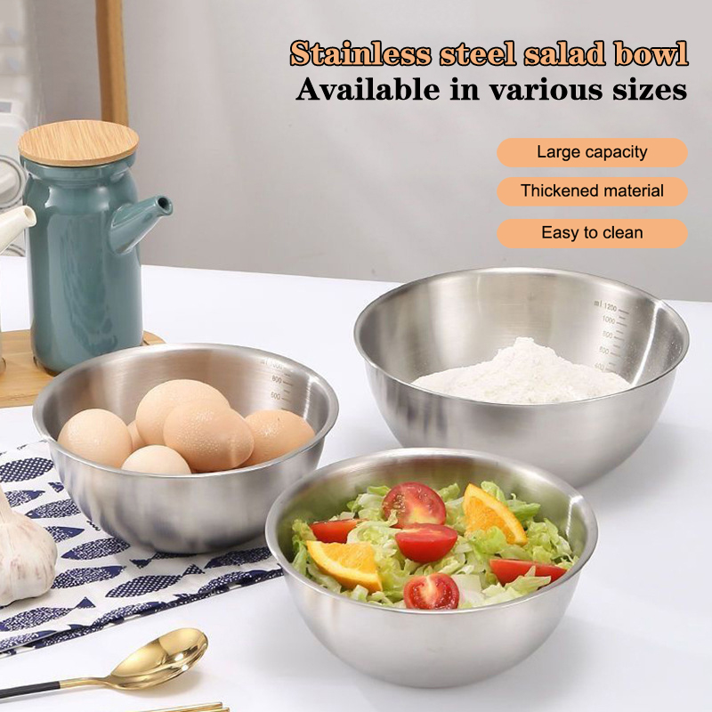 1PC Stainless Steel Bowl Set W - Home Cooking Cookbook incelemesi ve fiyatı