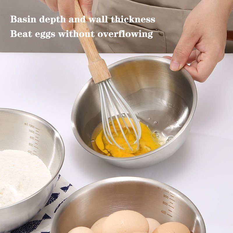 1PC Stainless Steel Bowl Set W - Home Cooking Cookbook incelemesi ve fiyatı