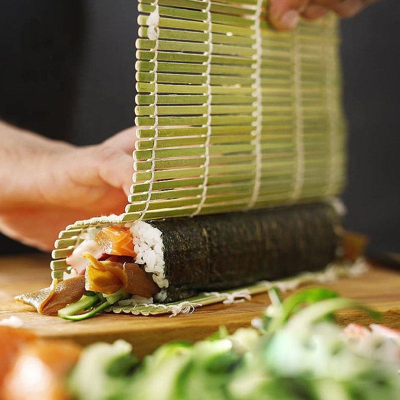 DIY Bamboo Sushi Maker Rolling - Sushi Mat Bamboo incelemesi ve fiyatı