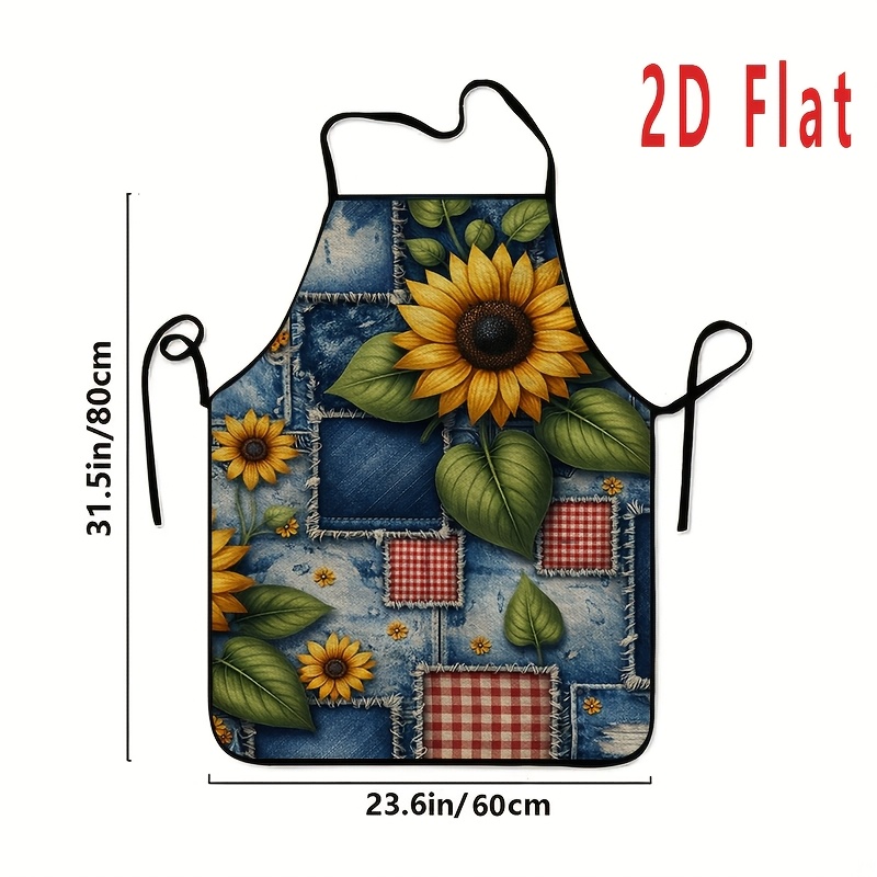 1Pc Sunflower Patchwork Wind P - Home Cooking Work incelemesi ve fiyatı