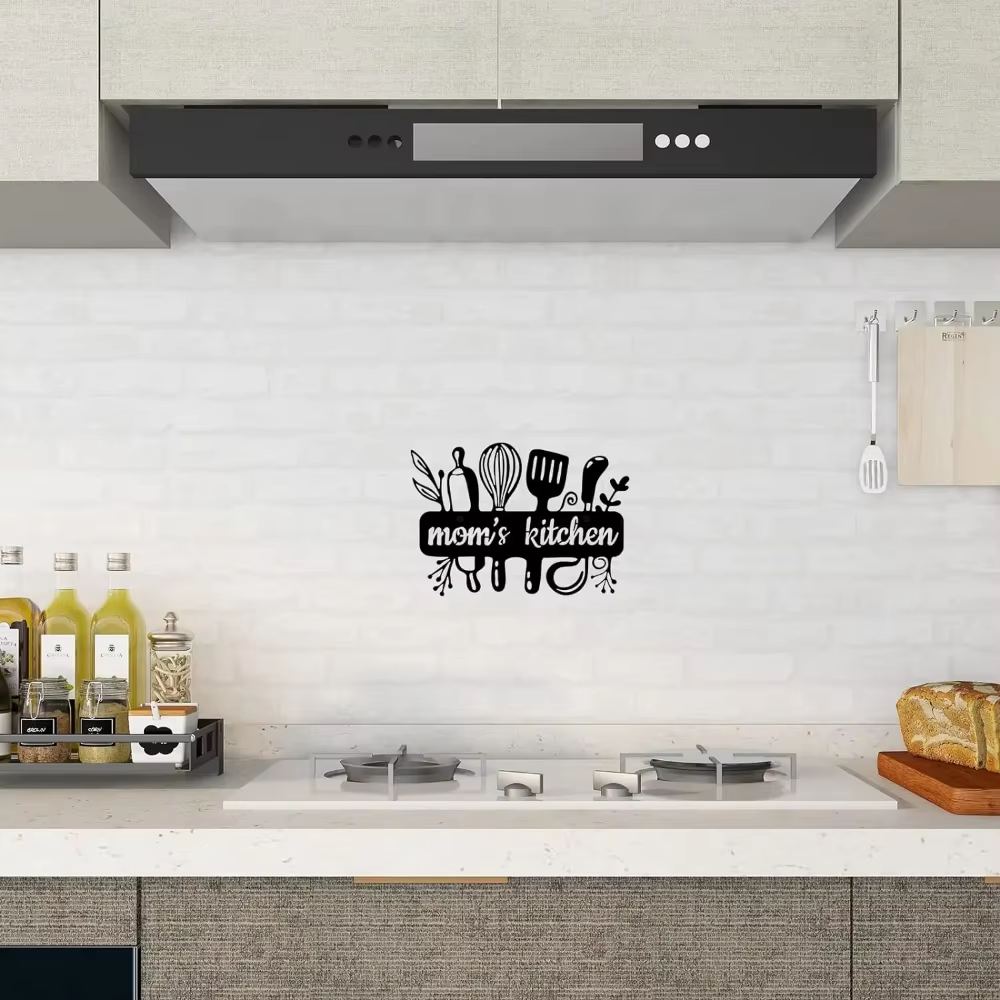 Black Metal Kitchen Pot Sign C - Home Cooking Utensils incelemesi ve fiyatı