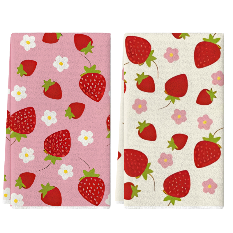 2Pcs, Pink and White Strawberr - Home Cooking Cookbook incelemesi ve fiyatı