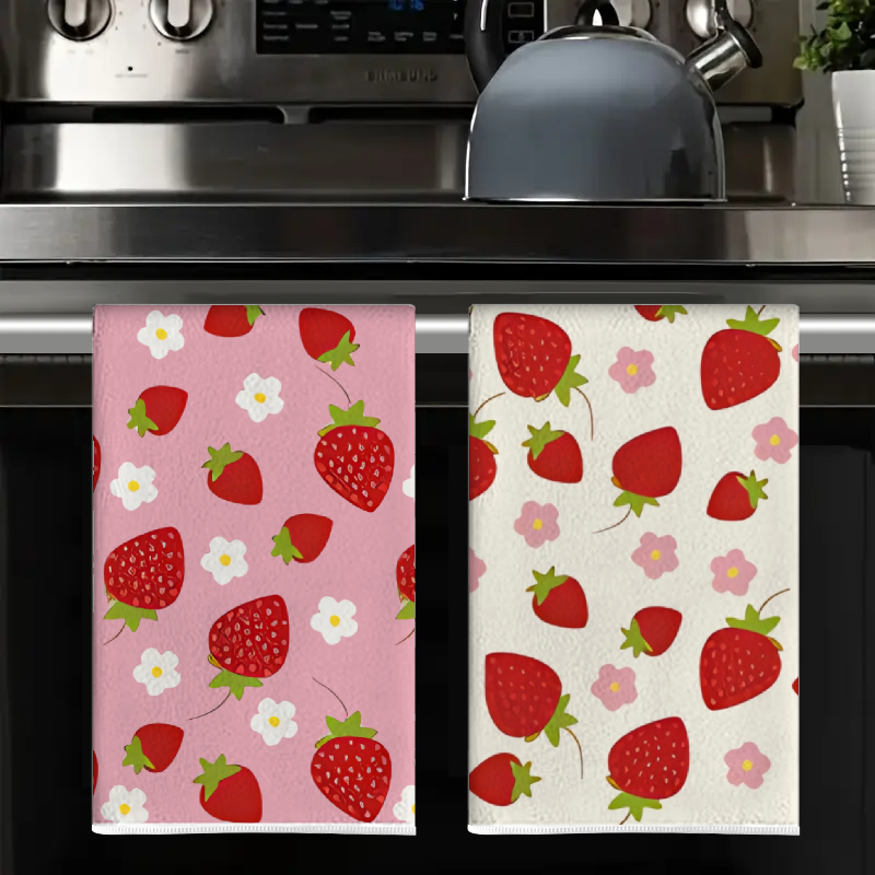 2Pcs, Pink and White Strawberr - Home Cooking Cookbook incelemesi ve fiyatı