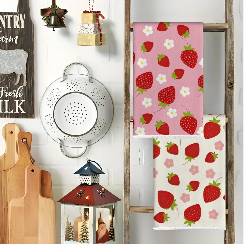 2Pcs, Pink and White Strawberr - Home Cooking Cookbook incelemesi ve fiyatı