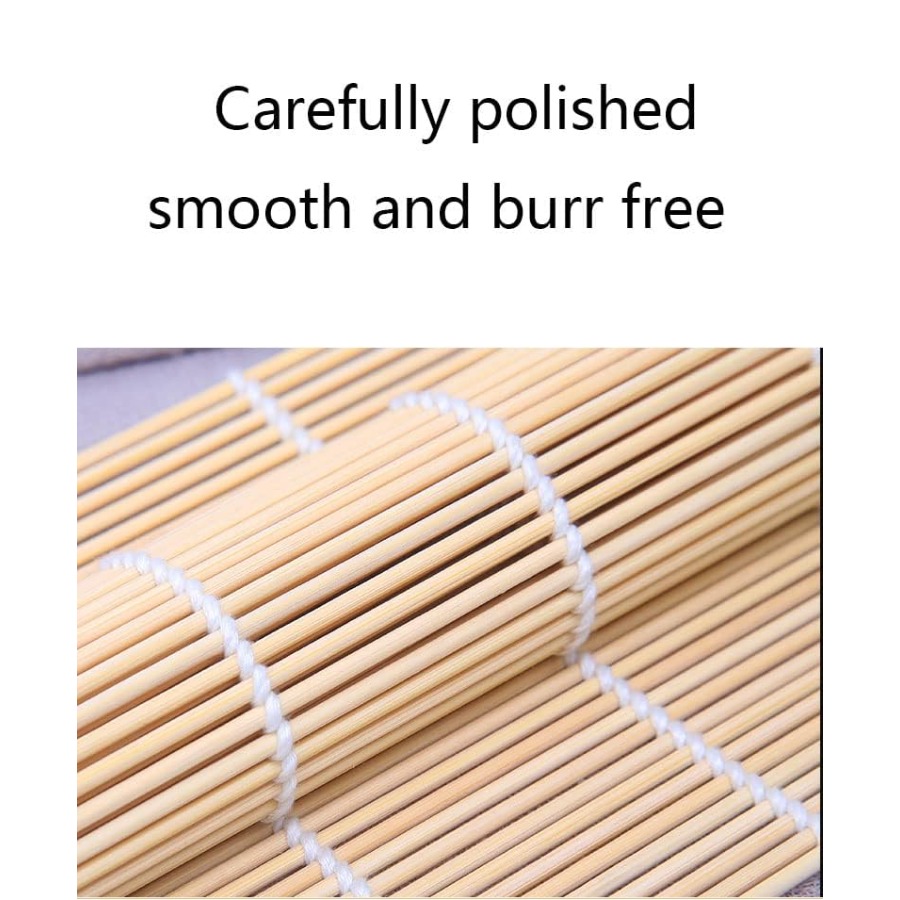 2 Pack Bamboo Sushi Rolling Ma - Sushi Mat Bamboo incelemesi ve fiyatı