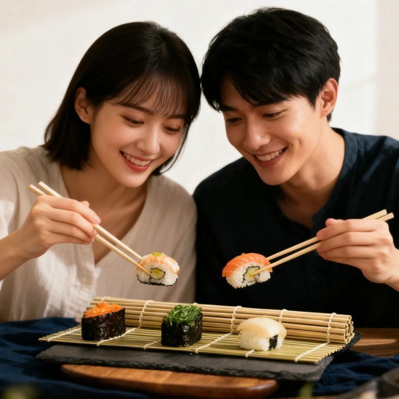 Natural Bamboo Sushi Mat Squar - Sushi Mat Bamboo incelemesi ve fiyatı