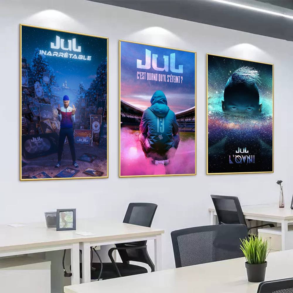French Rapper JuL Poster Print - Home Cooking In French incelemesi ve fiyatı