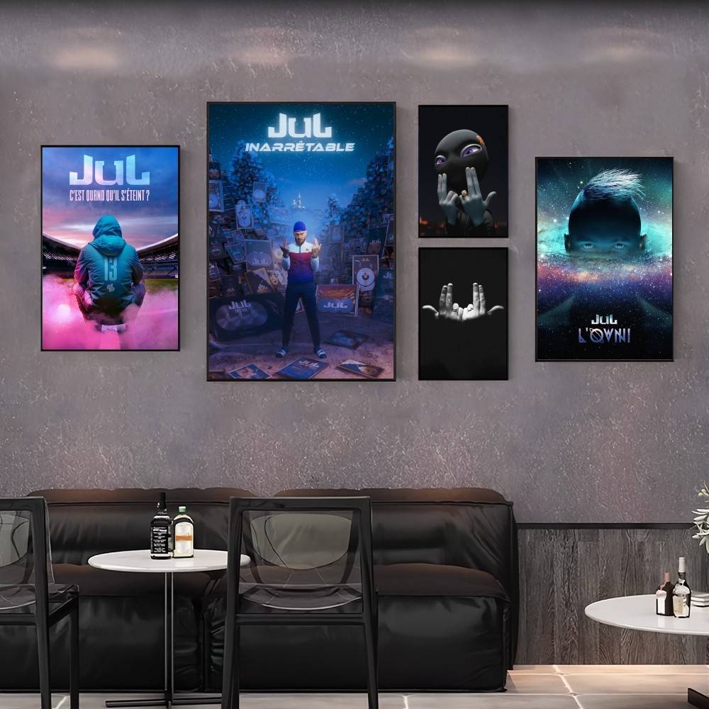 French Rapper JuL Poster Print - Home Cooking In French incelemesi ve fiyatı