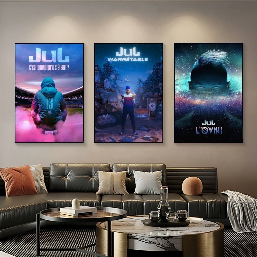 French Rapper JuL Poster Print - Home Cooking In French incelemesi ve fiyatı