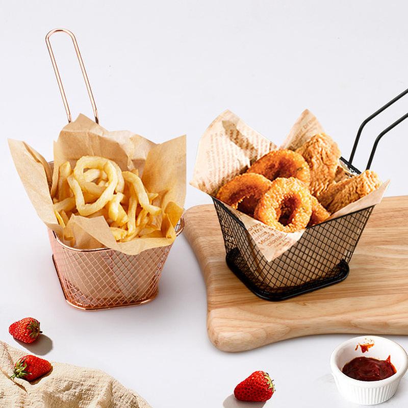 French Fry Basket Portable Mes - Home Cooking In French incelemesi ve fiyatı
