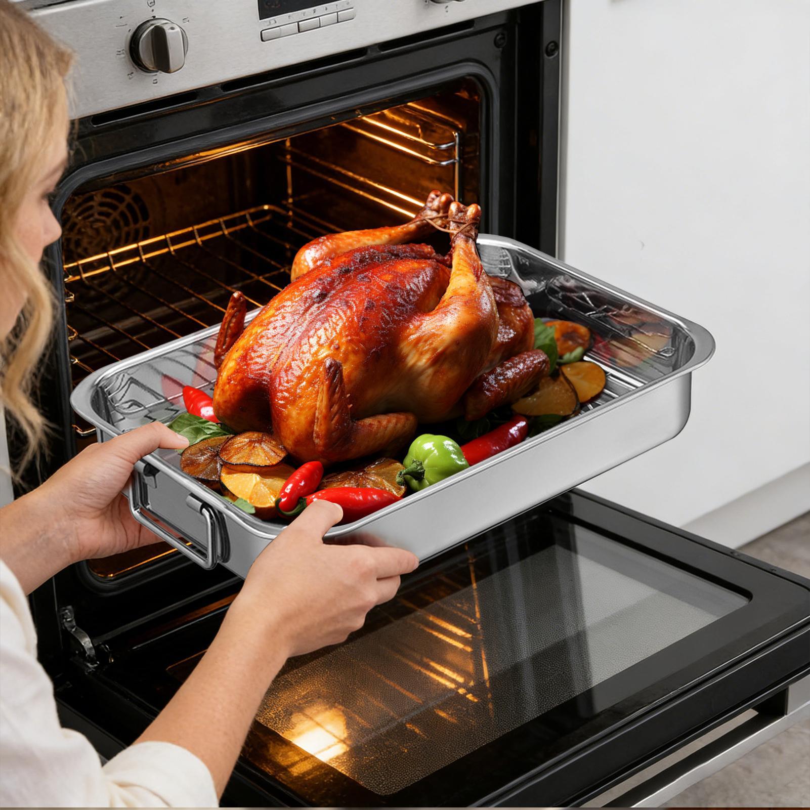 42cm Roasting Pan With Rack St - Home Cooking Utensils incelemesi ve fiyatı