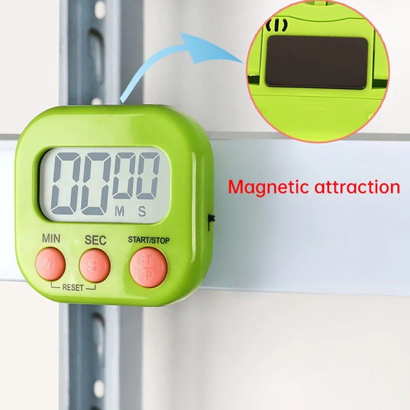 Kitchen Timer Magnetic LCD Dig - Home Cooking Cookbook incelemesi ve fiyatı