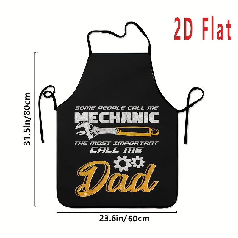 1 piece 2D flat mechanic dad p - Home Cooking Work incelemesi ve fiyatı