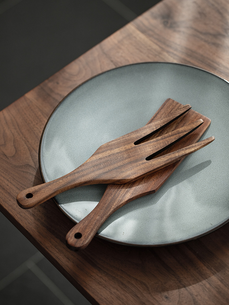 Wooden Salad Server, Wood Sala - Home Cooking Cookbook incelemesi ve fiyatı