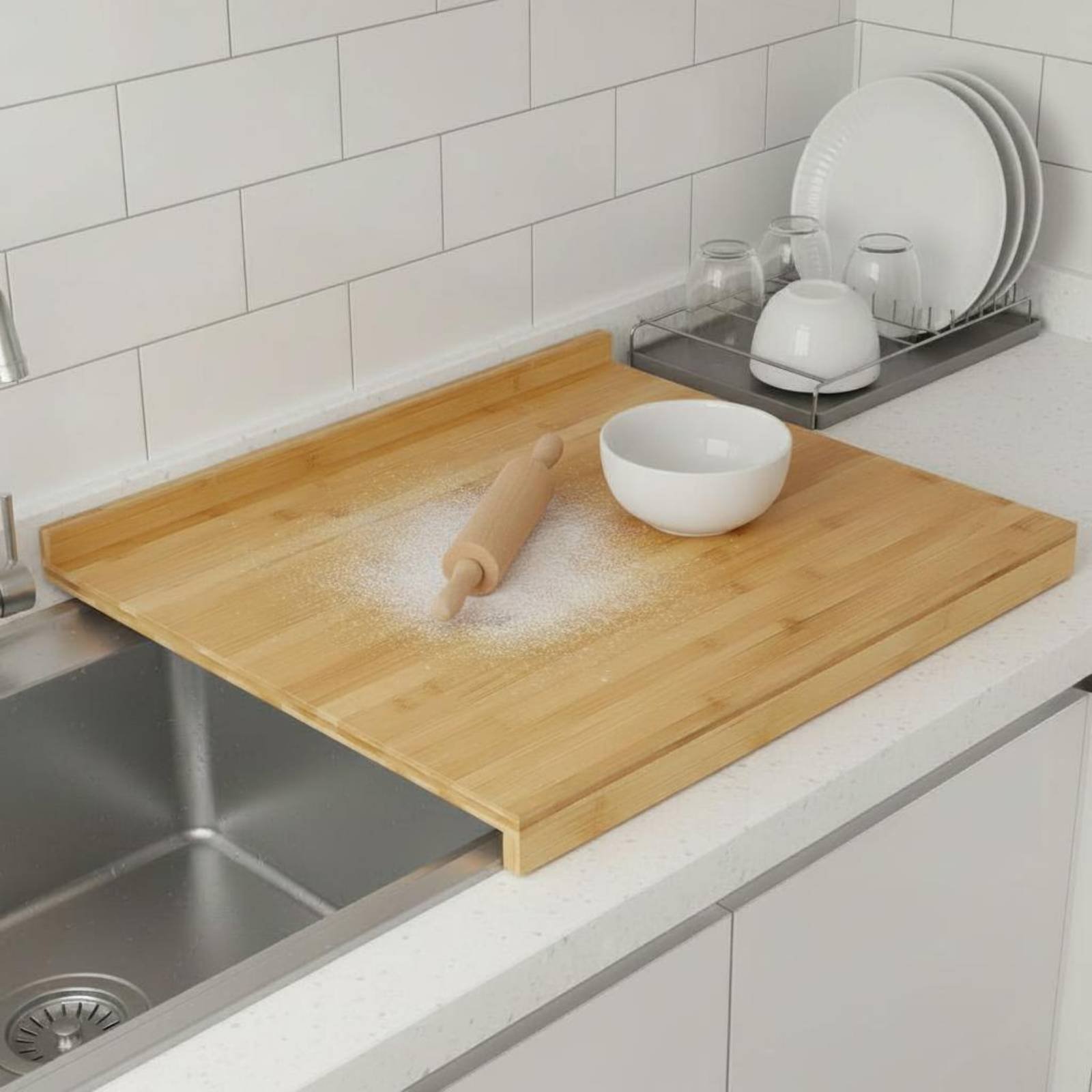 Over the Sink Cutting Board Mu - Home Cooking Kitchen incelemesi ve fiyatı