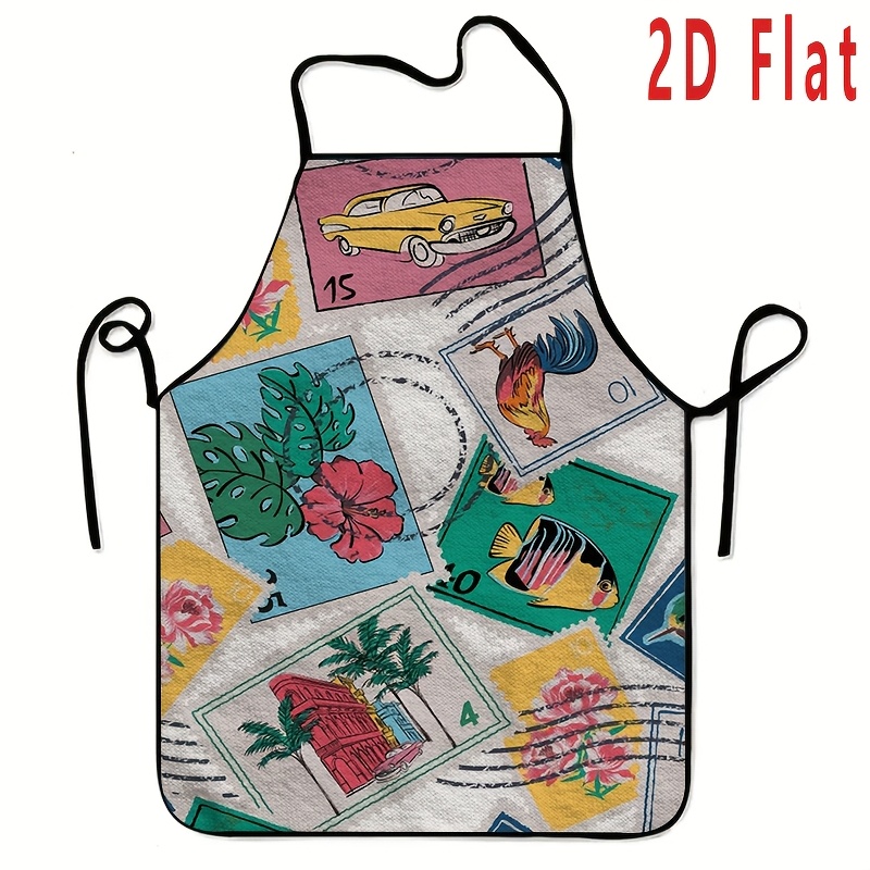 1Pc vintage stamp style tropic - Home Cooking Work incelemesi ve fiyatı