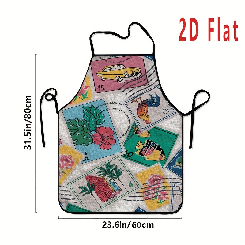 1Pc vintage stamp style tropic - Home Cooking Work incelemesi ve fiyatı