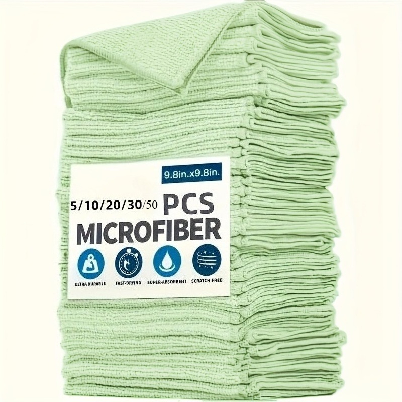 1-50Pcs Light Green Microfiber - Home Cooking Utensils incelemesi ve fiyatı