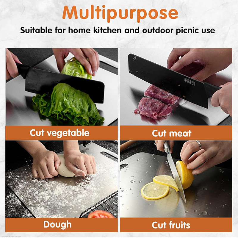 1pc Stainless Steel Cutting Bo - Home Cooking Kitchen incelemesi ve fiyatı