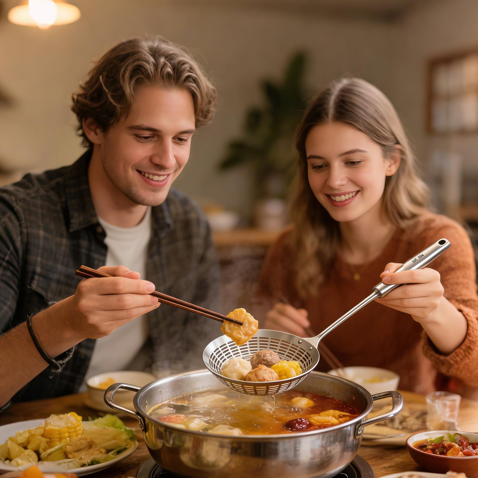 Strainer Spoon Long Handle Lar - Home Cooking In French incelemesi ve fiyatı