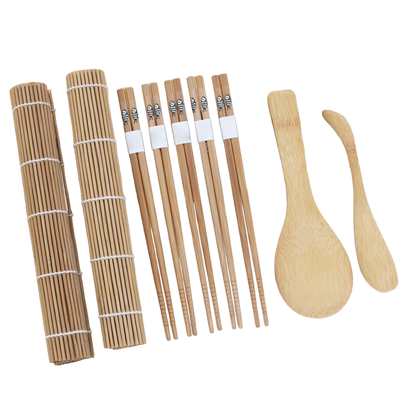 9 Pieces Sushi Making Set Bamb - Sushi Mat Bamboo incelemesi ve fiyatı