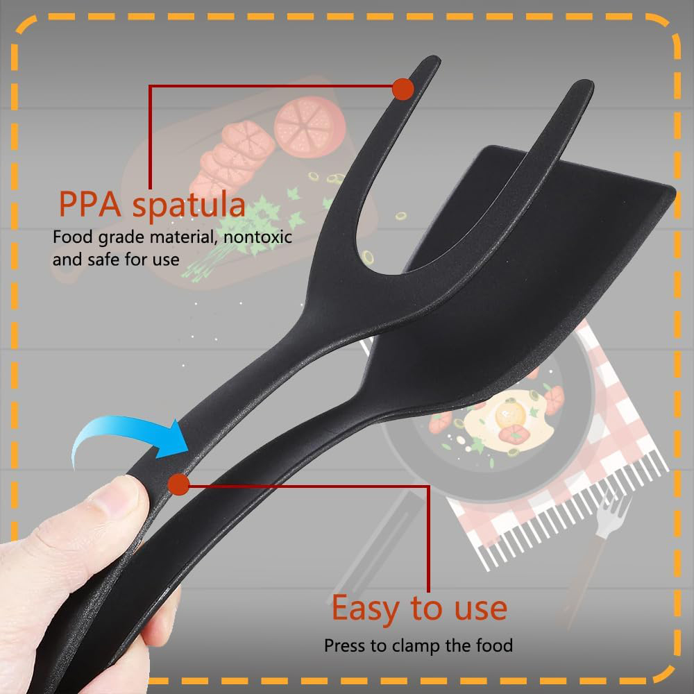 2 in 1 Grip Flip Spatula Clamp - Home Cooking In French incelemesi ve fiyatı
