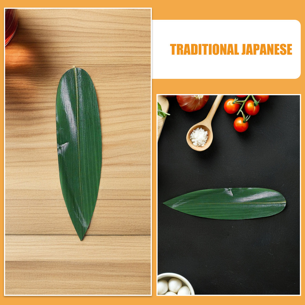 100Pcs Bamboo Leaf Sushi Mats  - Sushi Mat Bamboo incelemesi ve fiyatı