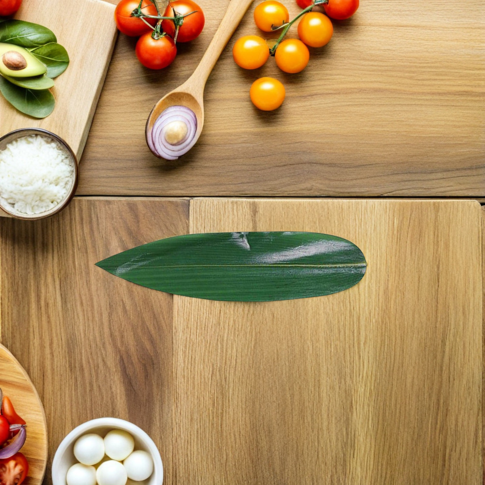 100Pcs Bamboo Leaf Sushi Mats  - Sushi Mat Bamboo incelemesi ve fiyatı