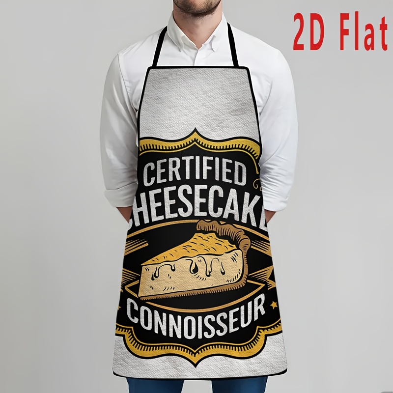 1Pc Cheesecake Printed Apron 6 - Home Cooking Work incelemesi ve fiyatı