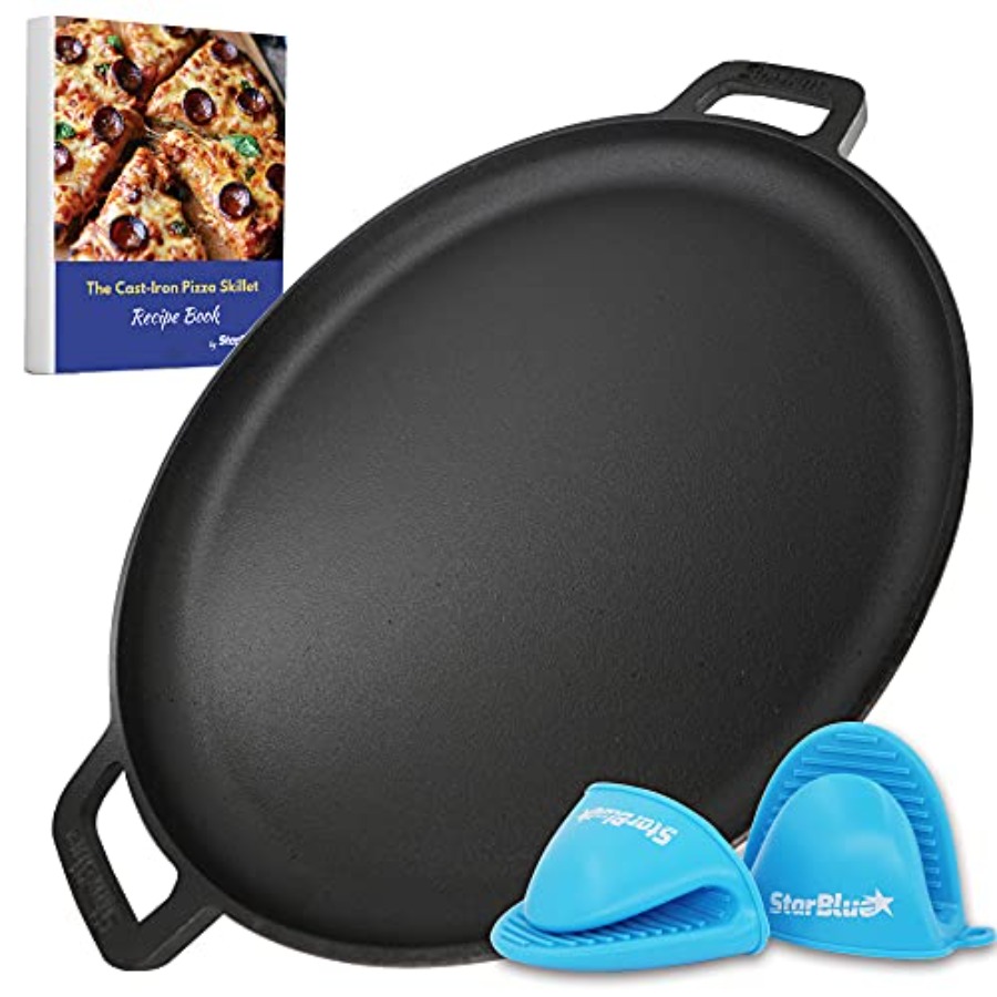 16 Inch Cast Iron Pizza Pan Ro - Comal Griddle Round incelemesi ve fiyatı