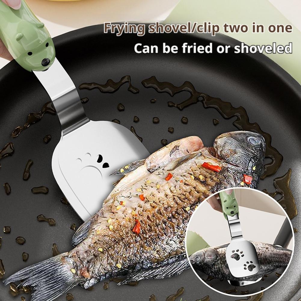 1/2pcs Bear Fish Tongs Flipper - Home Cooking Utensils incelemesi ve fiyatı