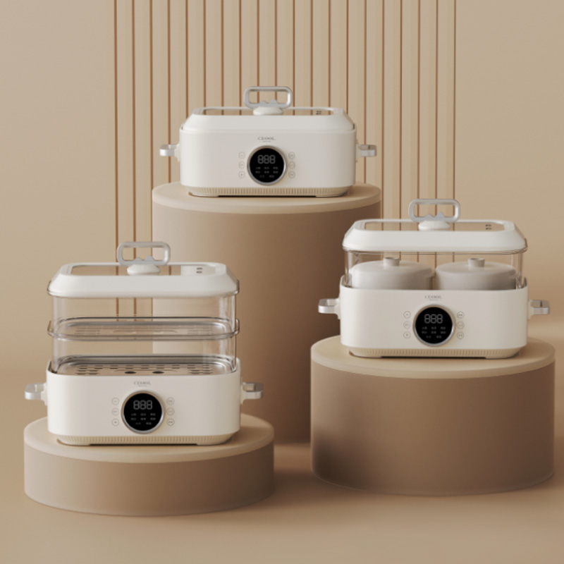 10L 3-in-1 Electric Food Steam - Home Cooking Electric incelemesi ve fiyatı