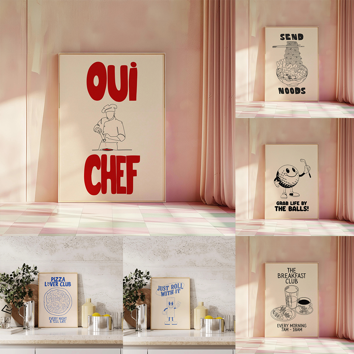 Oui Chef Gourmet Canvas Printi - Home Cooking In French incelemesi ve fiyatı