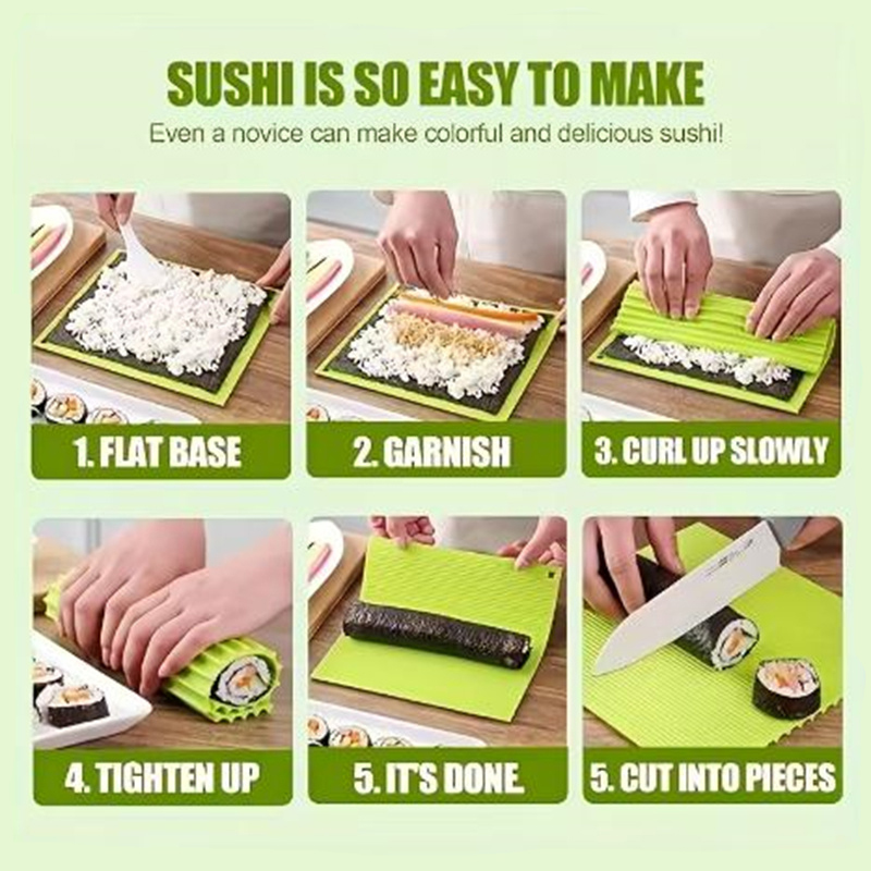 1pc Sushi Making Tool Sushi Ro - Sushi Mat Bamboo incelemesi ve fiyatı
