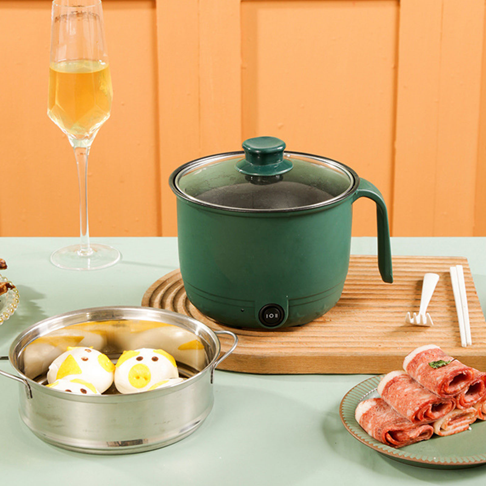 Electric Cooking Pot 1.5L 600W - Home Cooking Electric incelemesi ve fiyatı