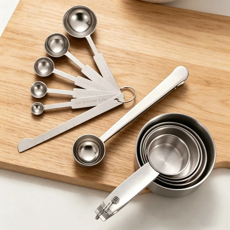 Stackable Stainless Steel Meas - Home Cooking Cookbook incelemesi ve fiyatı